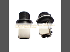 M20 Signal RJ45 Waterproof Connector 1.5A Max Current Rating 125V Operating Voltage