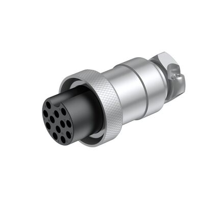Buy IP68 Waterproof M19 Cable Connector with 500V Operating Voltage and PA66 Nylon Material for Secure Power Connections online manufacture