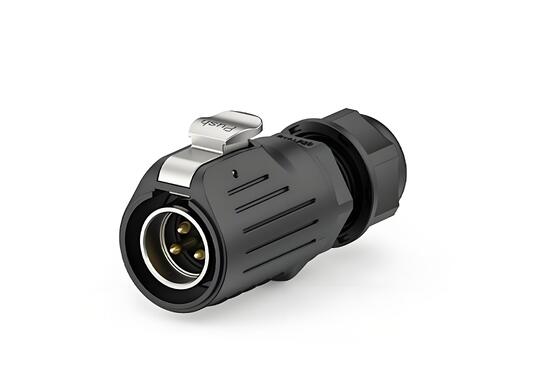 Buy LP20 3-Pin Waterproof Electrical Connector 20A IP67 Panel Mount online manufacture