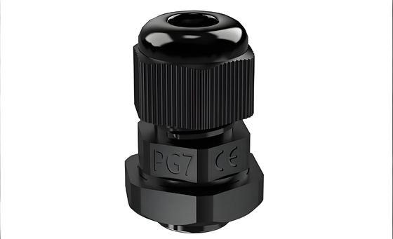 Buy PG7 Plastic Waterproof Connector, Nylon IP68 Cable Gland for Electrical Wire Protection online manufacture