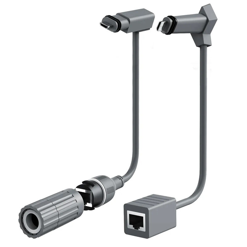 IP67 Waterproof RJ45 Connector with 1000MHz Speed
