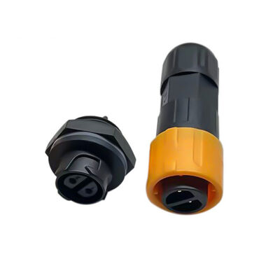 Self-Locking 500V PA6 Nylon Waterproof Circular Connector IP67 Rated for Secure Outdoor Connections