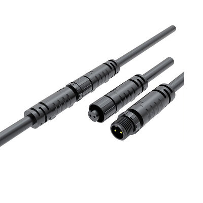 IP68 Nylon Coated M8 Waterproof Male Female Connector for Smart Agricultural Machine Controller