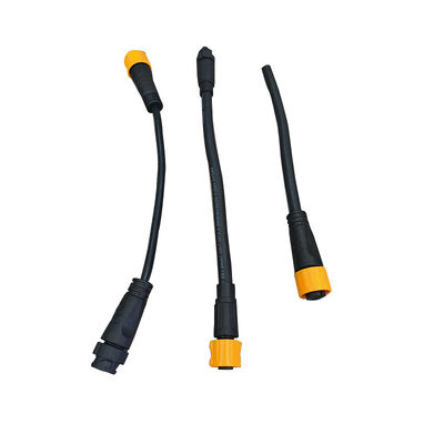 PA66 Nylon IP67 Waterproof Data Connector with 15A Max Current for Industrial Equipment