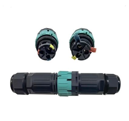 M23 Connector IP68 Waterproof Data Connector with PA66 Nylon and 450V Rating for Outdoor Use