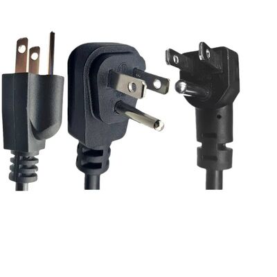 UL Certified 10A 250V 3 Pin Power Plug AC Power Cord for Industrial Applications