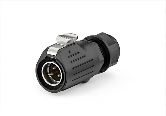 LP20 3-Core 20A IP67 Waterproof Power Connector Panel Mount